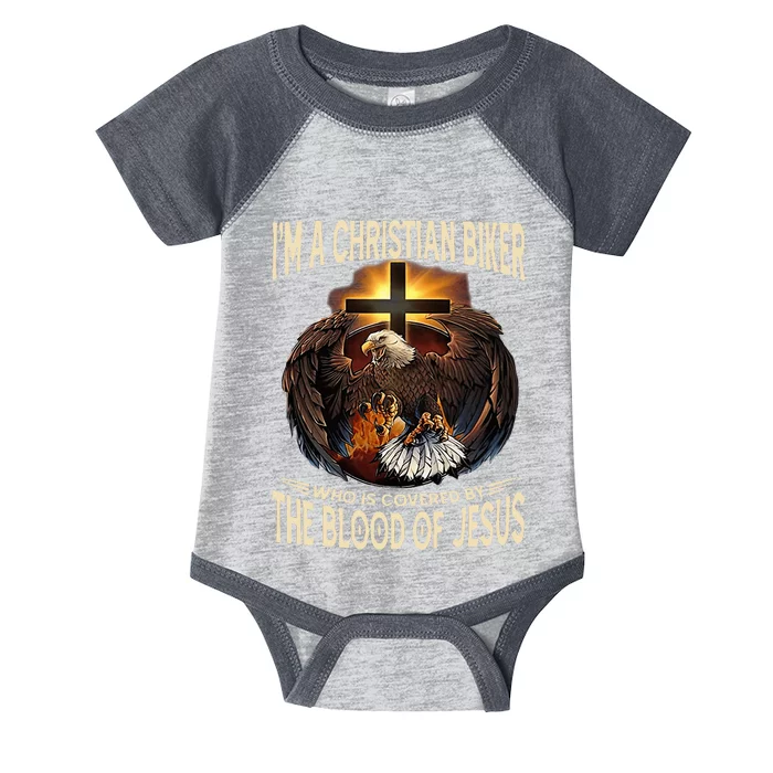 Christian Biker IM That Motorcycle Riding Jesus Freak Faith Infant Baby Jersey Bodysuit