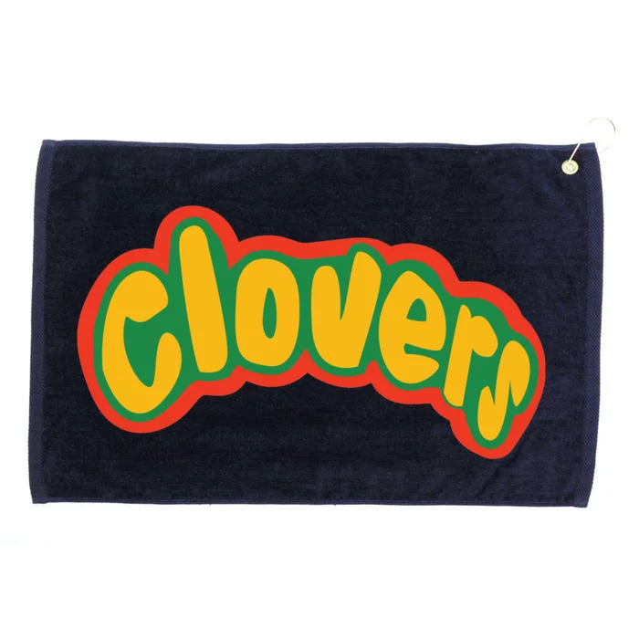 Clovers Bring It On Uniform Symbol Grommeted Golf Towel