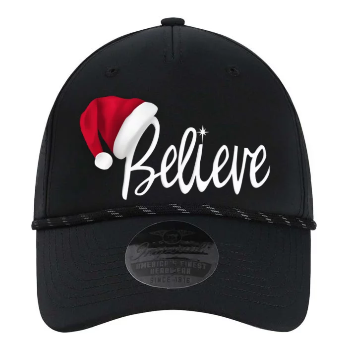 Christmas - Believe in Santa Claus Shirt Performance The Dyno Cap