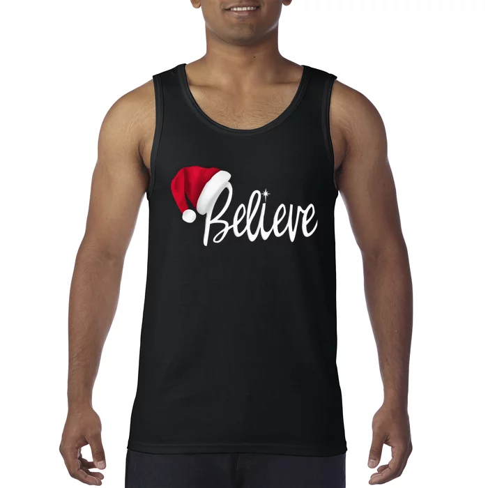 Christmas - Believe in Santa Claus Shirt Tank Top