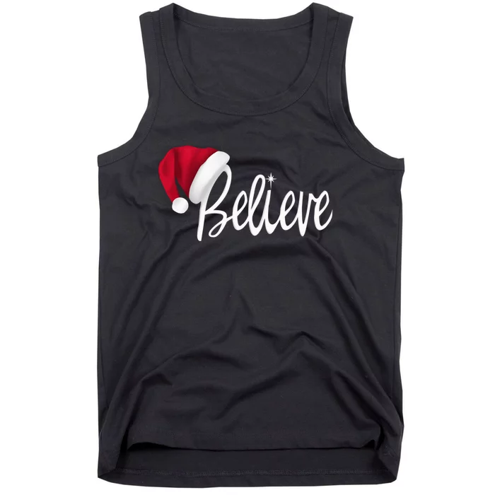 Christmas - Believe in Santa Claus Shirt Tank Top