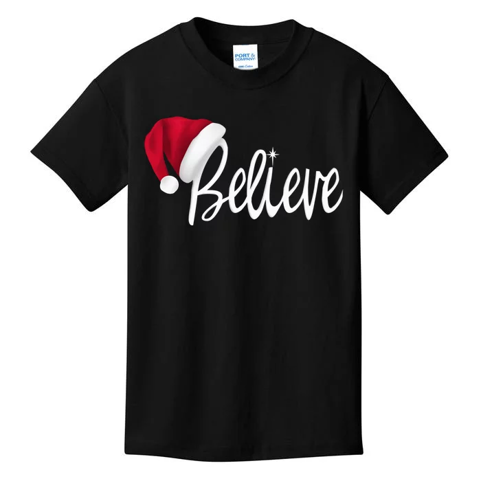 Christmas - Believe in Santa Claus Shirt Kids T-Shirt