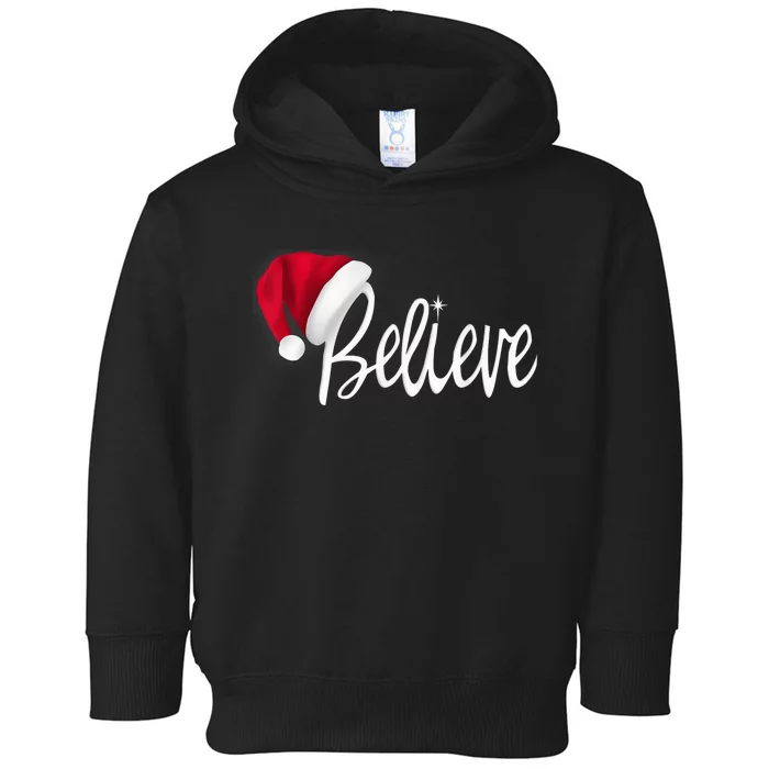 Christmas - Believe in Santa Claus Shirt Shirt Toddler Hoodie