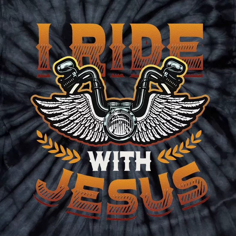 Christian Biker I'm That Motorcycle Riding Jesus Freak Faith Tie-Dye T-Shirt