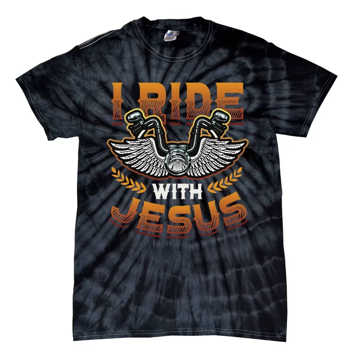 Christian Biker I'm That Motorcycle Riding Jesus Freak Faith Tie-Dye T-Shirt