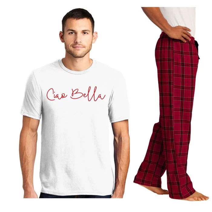 Ciao Bella Italian Quote For Italians Graphic Pajama Set