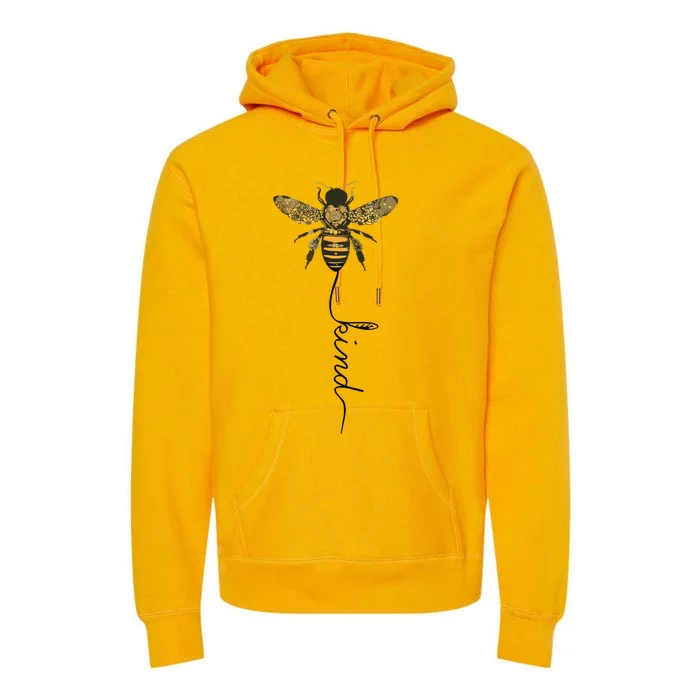 Cool Bee Kind Be Kind Shirts Gift For Women Men Premium Hoodie