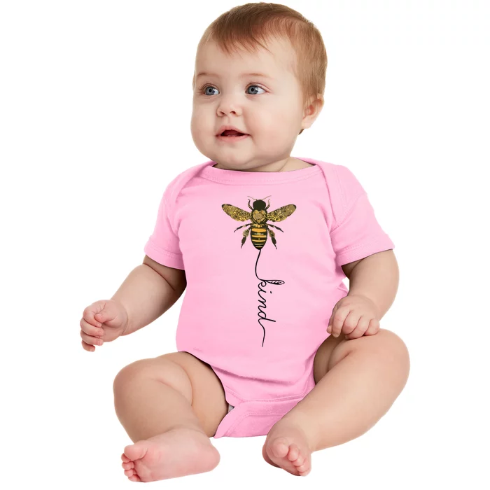 Cool Bee Kind Be Kind Shirts Gift For Women Men Baby Bodysuit