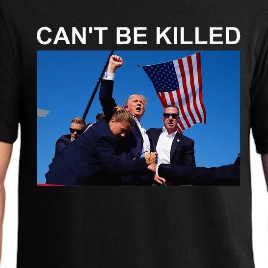 Cant Be Killed Trump Pajama Set