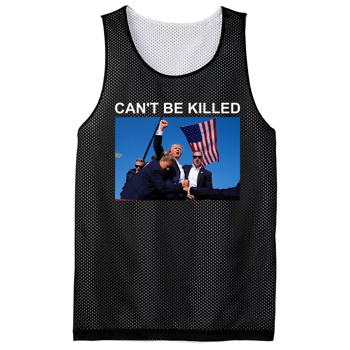 Cant Be Killed Trump Cant Be Killed Mesh Reversible Basketball Jersey Tank