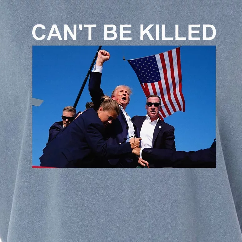 Cant Be Killed Trump Cant Be Killed Garment-Dyed Women's Muscle Tee