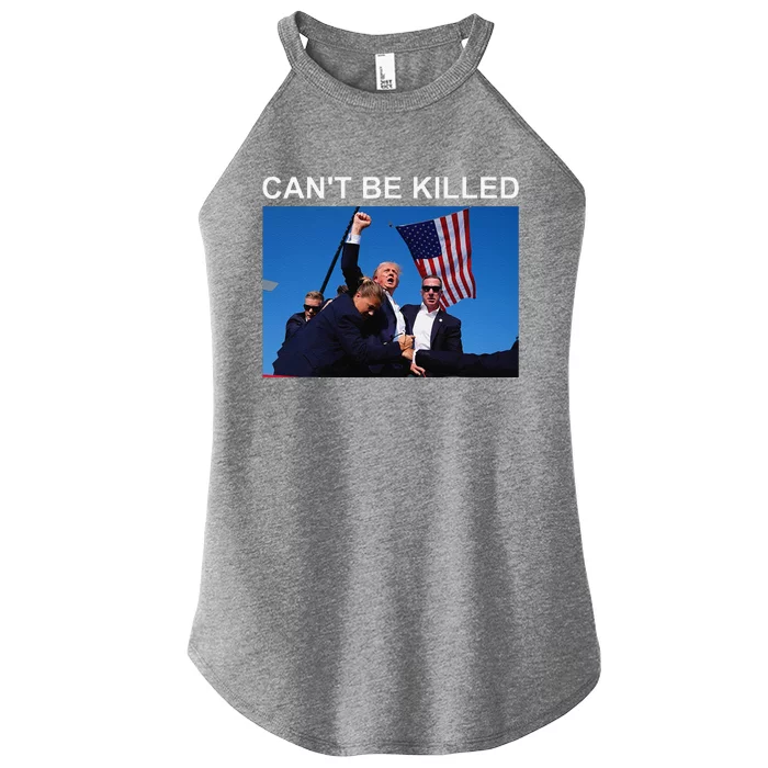 CanT Be Killed Trump  CanT Be Killed Women’s Perfect Tri Rocker Tank