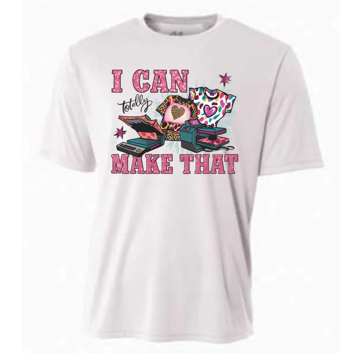 Crafty Boss Lady I Can Totally Make That Sublimation Cooling Performance Crew T-Shirt