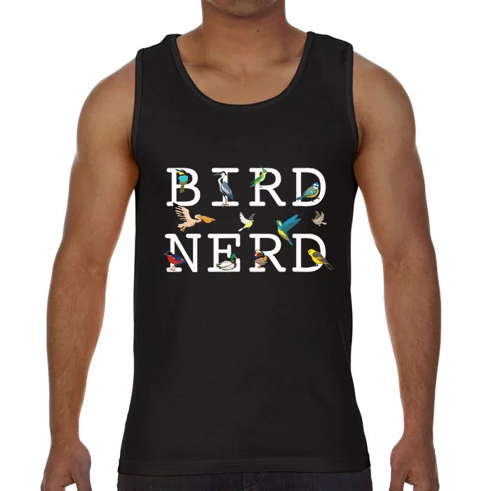 Cool Bird Lover Birdwatching Present Birdwatcher Birder Comfort Colors® Tank Top