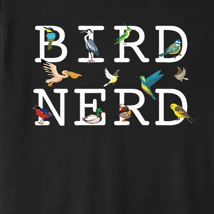 Cool Bird Lover Birdwatching Present Birdwatcher Birder ChromaSoft Performance T-Shirt