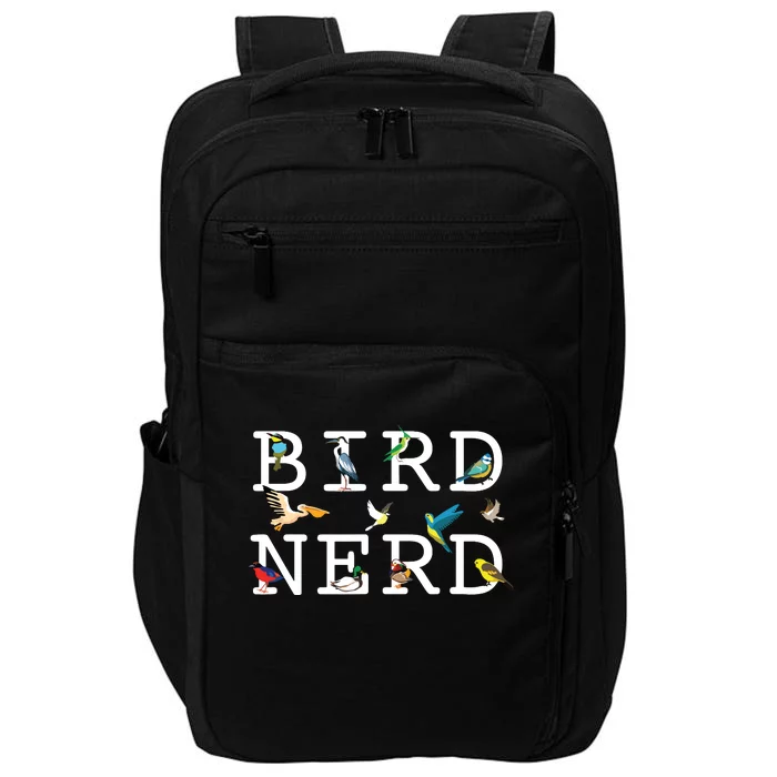 Cool Bird Lover Birdwatching Present Birdwatcher Birder Impact Tech Backpack