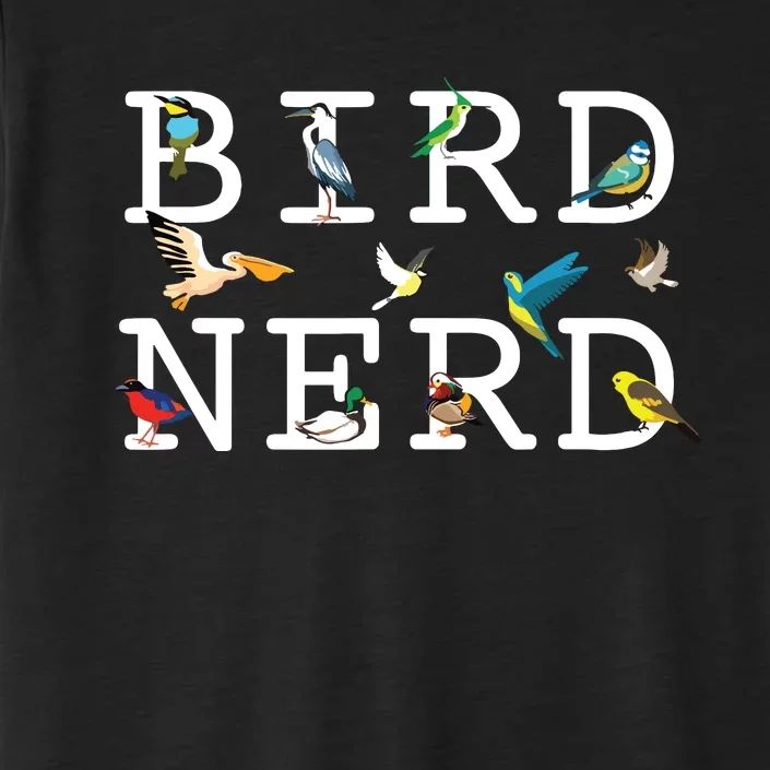 Cool Bird Lover Birdwatching Present Birdwatcher Birder ChromaSoft Performance T-Shirt