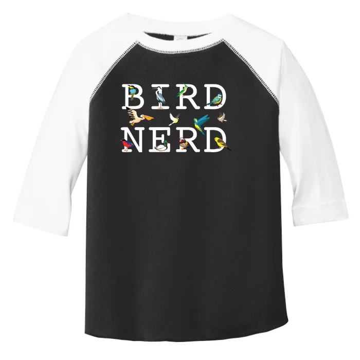 Cool Bird Lover Birdwatching Present Birdwatcher Birder Toddler Fine Jersey T-Shirt