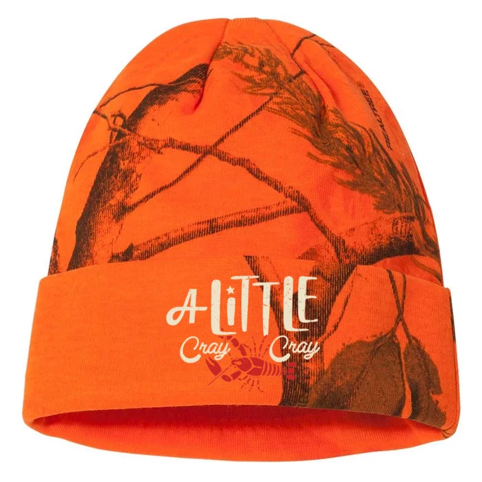 Crawfish Boil Little Cray Louisiana Kati - 12in Camo Beanie