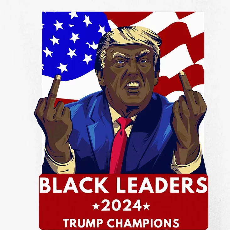 Celebrate Black Leaders 2024 Trump Champions Dark Maga 2024 Toddler T-Shirt