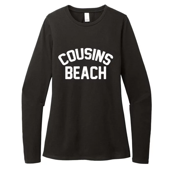 Cousins Beach Logo Womens CVC Long Sleeve Shirt