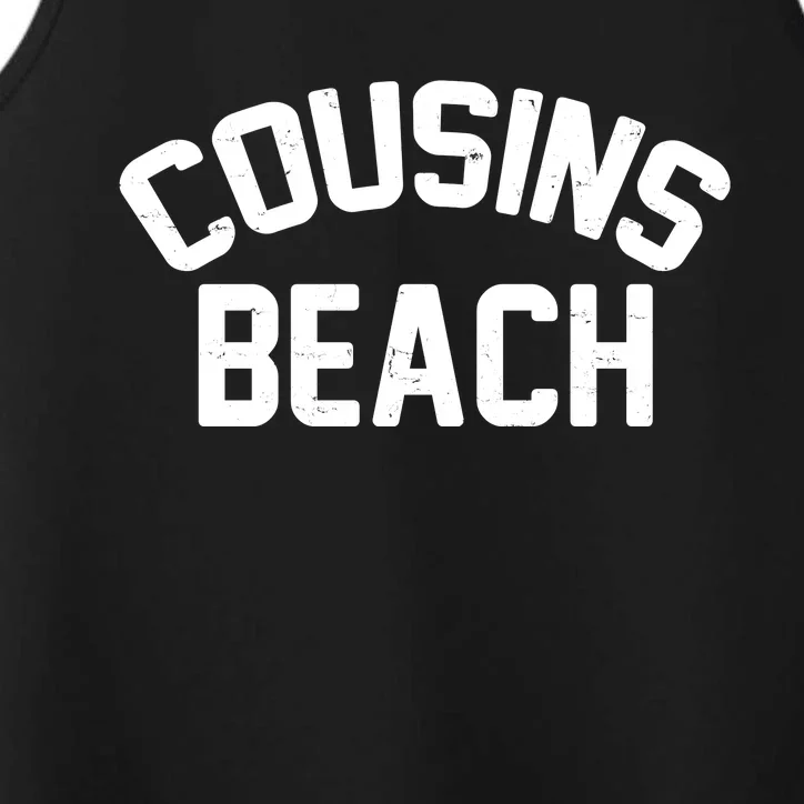 Cousins Beach Logo Performance Tank