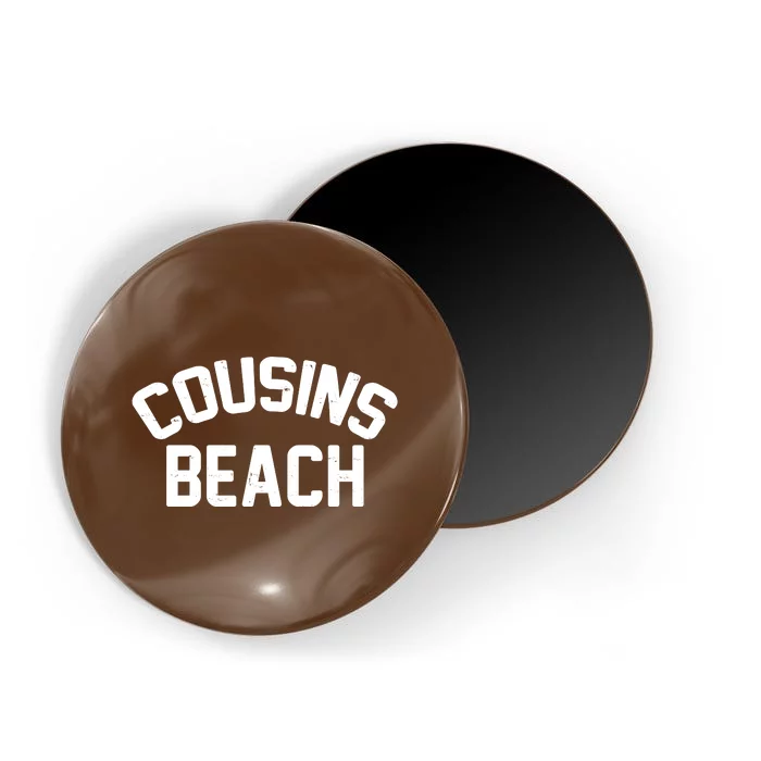 Cousins Beach Logo Magnet