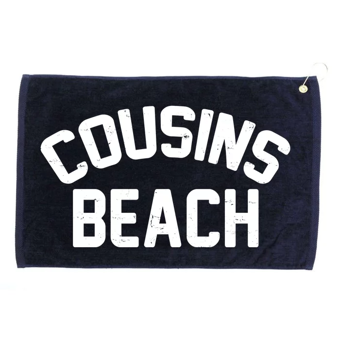 Cousins Beach Logo Grommeted Golf Towel