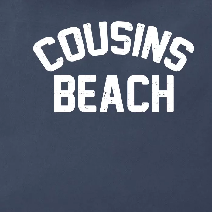 Cousins Beach Logo Zip Tote Bag