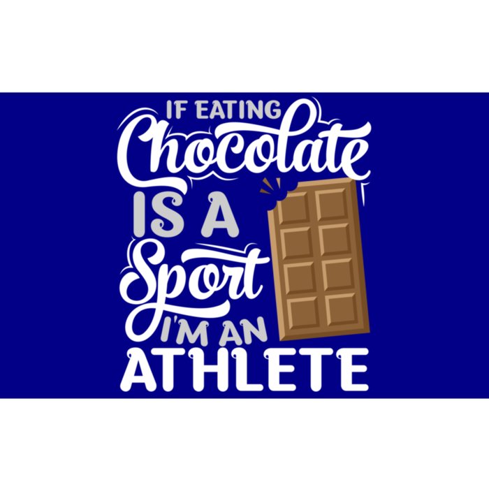 Chocolate Bar Lover Gift Chocoholic Choco Sweets Bar Chocolate Gift Bumper Sticker