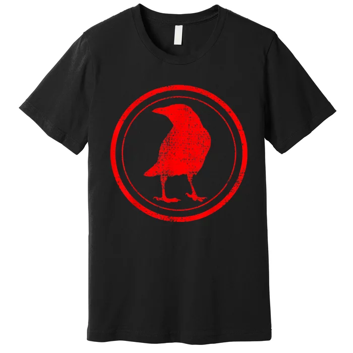 Crow Bird Lover Premium T-Shirt