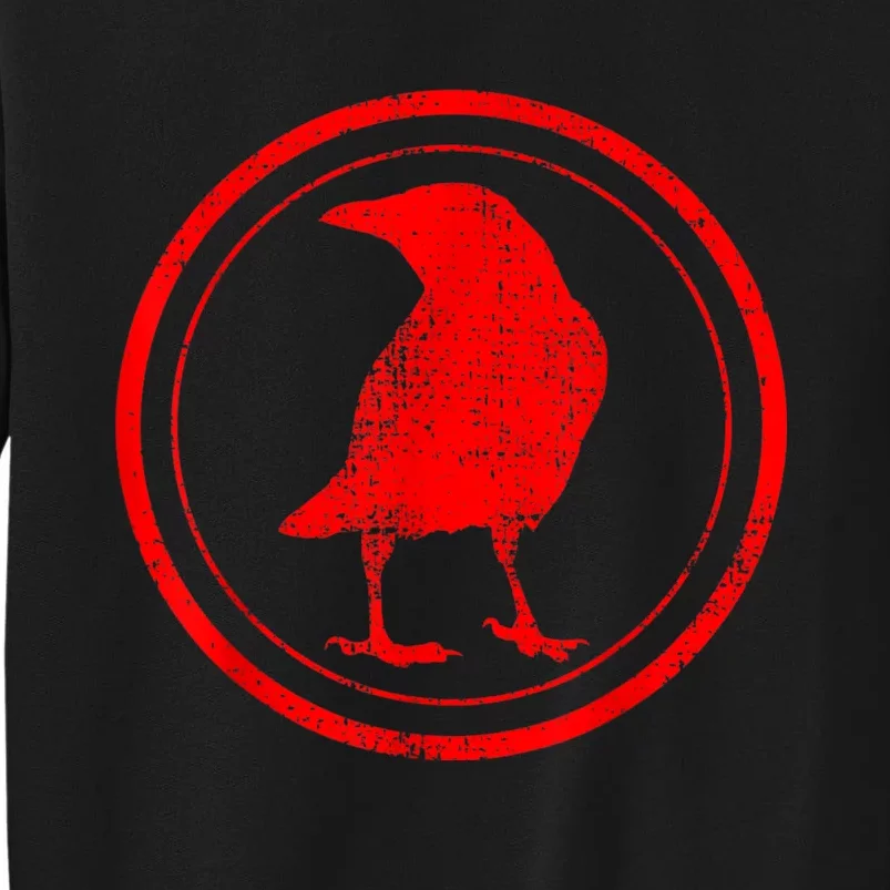 Crow Bird Lover Tall Sweatshirt