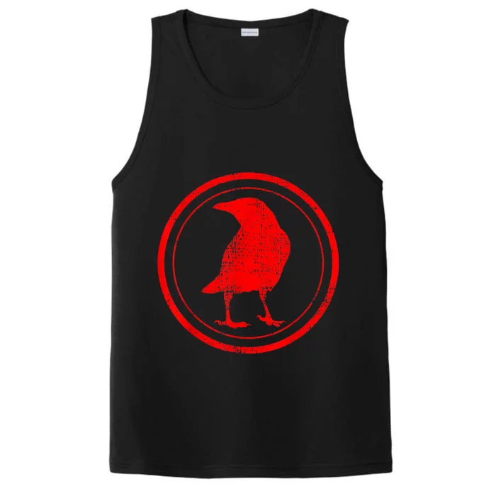 Crow Bird Lover Performance Tank