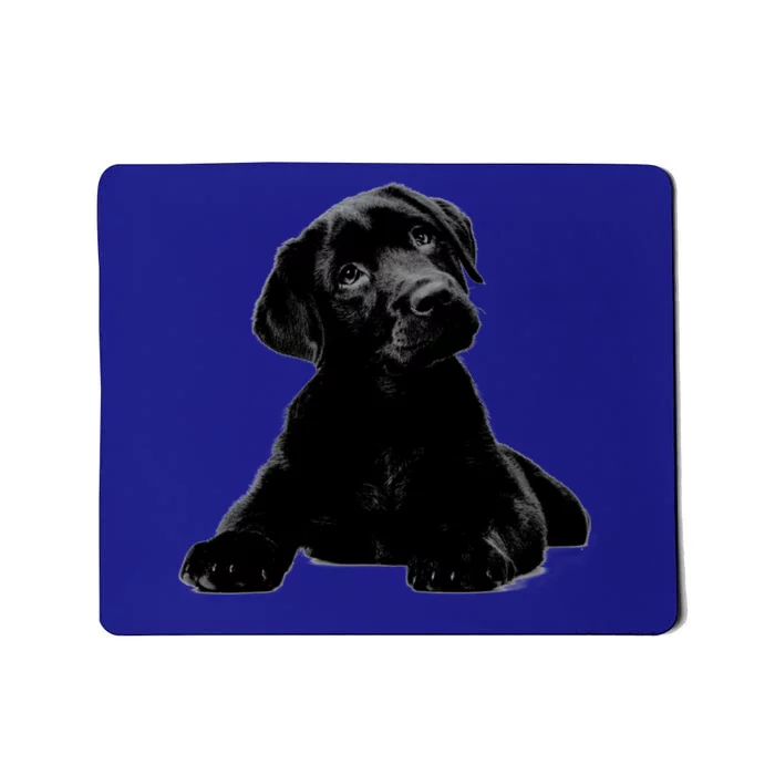 Cute Black Lab Puppy Dog Animal Lover Gift Mousepad