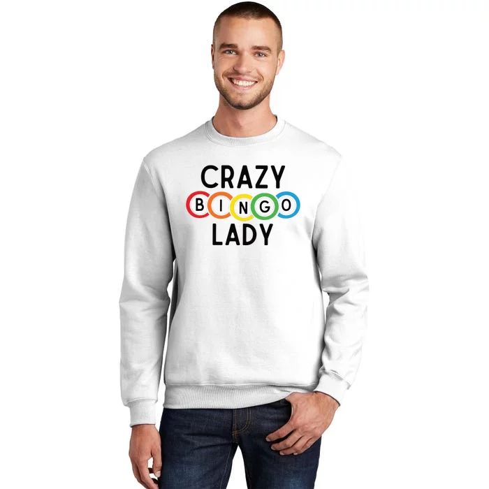 Crazy Bingo Lady Sweatshirt