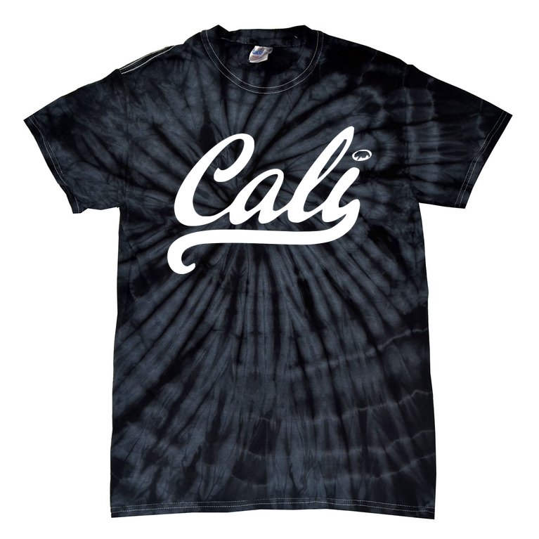 Cali Black Logo Tie-Dye T-Shirt