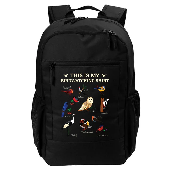 Cool Bird Lover Birdwatching Present Birdwatcher Birder Gift Daily Commute Backpack