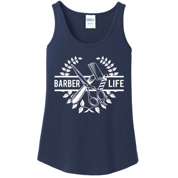 Cool Barber Life Ladies Essential Tank