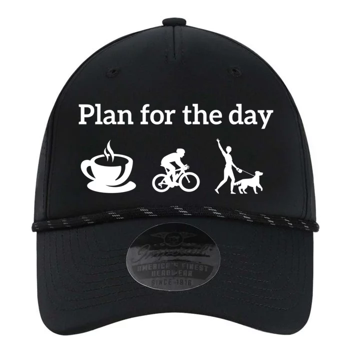 Cycling Biking Lover Cool Gift Plan For The Day Coffee Dogs Funny Gift Performance The Dyno Cap