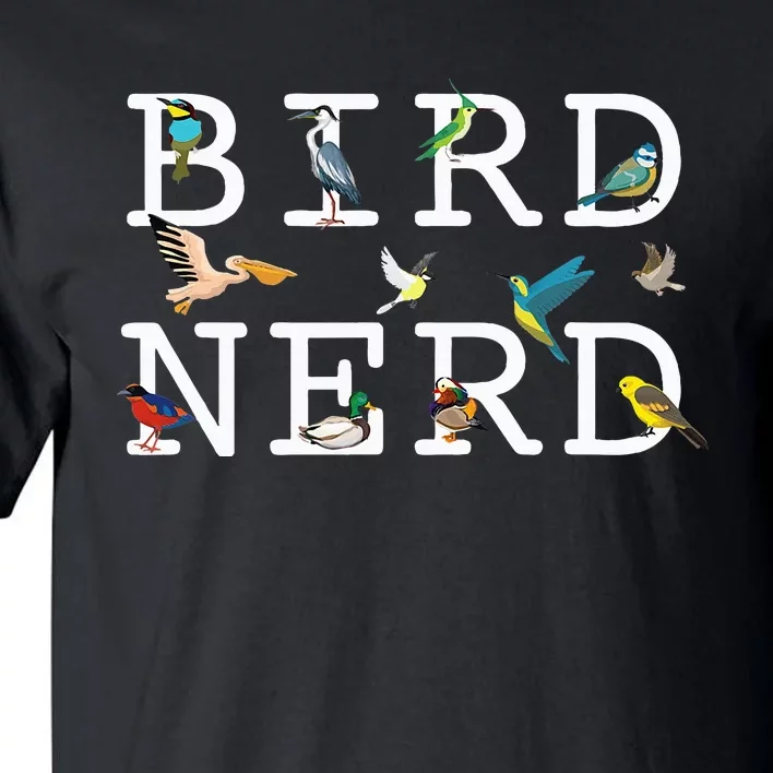 Cool Bird Lover Birdwatching Enthusiast Tall T-Shirt