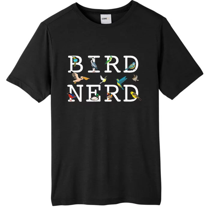 Cool Bird Lover Birdwatching Enthusiast ChromaSoft Performance T-Shirt