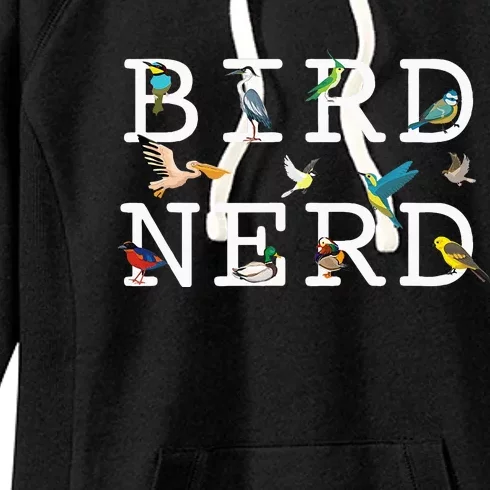 Cool Bird Lover Birdwatching Enthusiast Women's Fleece Hoodie