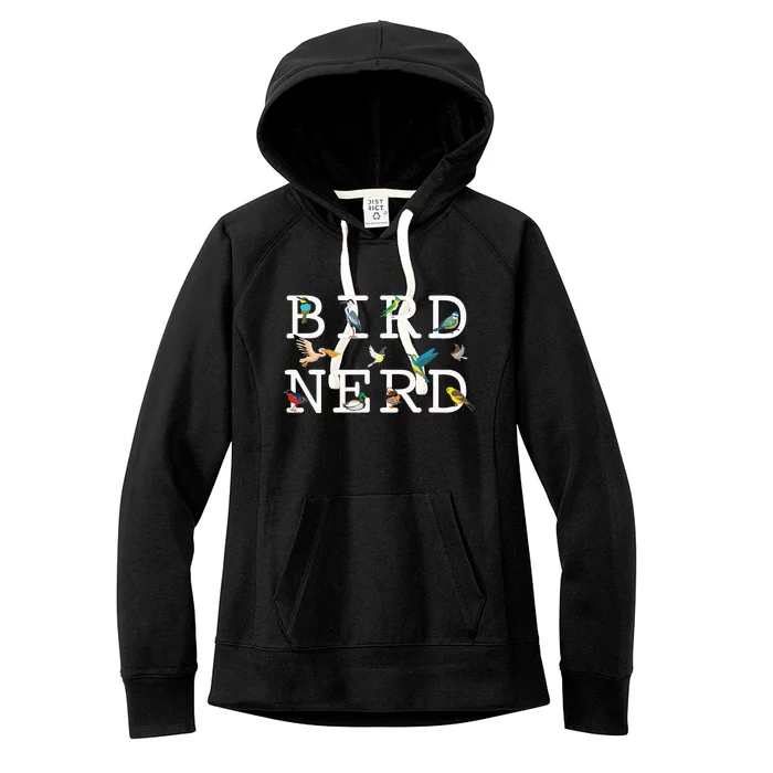 Cool Bird Lover Birdwatching Enthusiast Women's Fleece Hoodie