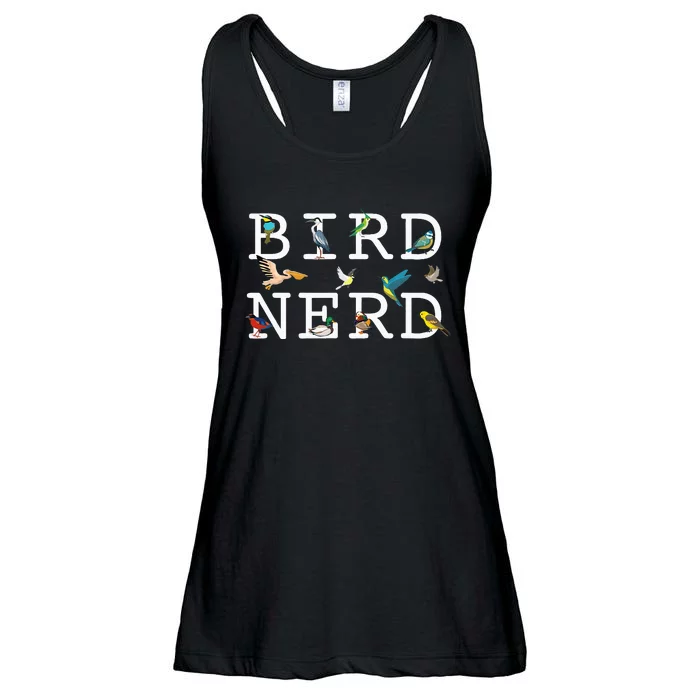 Cool Bird Lover Birdwatching Enthusiast Ladies Essential Flowy Tank