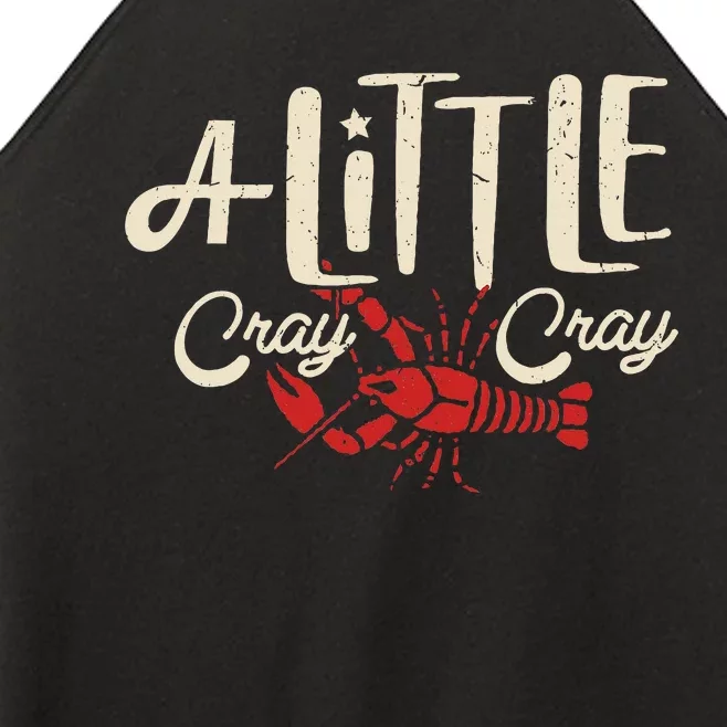 Crawfish Boil Little Cray Louisiana Women’s Perfect Tri Rocker Tank