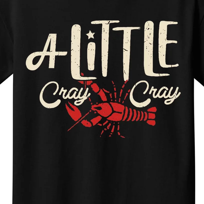 Crawfish Boil Little Cray Louisiana Kids T-Shirt