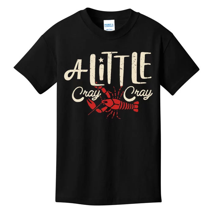 Crawfish Boil Little Cray Louisiana Kids T-Shirt