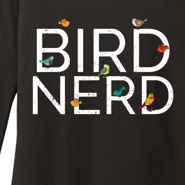 Cool Bird Lover Birdwatching Present Birdwatcher Birder Gift Womens CVC Long Sleeve Shirt