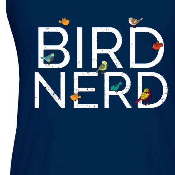 Cool Bird Lover Birdwatching Present Birdwatcher Birder Gift Ladies Essential Flowy Tank