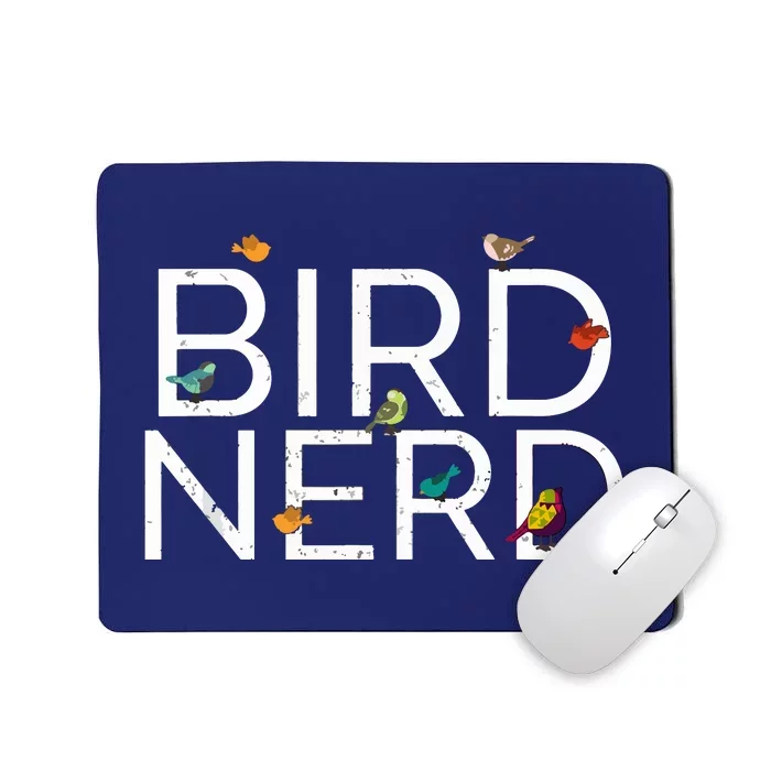 Cool Bird Lover Birdwatching Present Birdwatcher Birder Gift Mousepad